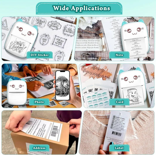 Mini impresora portátil