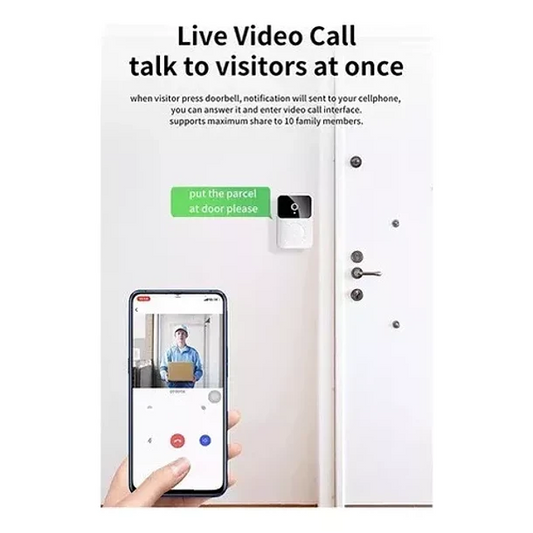 Timbre Wifi Con Cámara